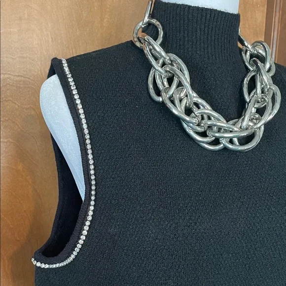 Elegant Sleeveless, Sweater Maxi by Express - Picture 4 of 17